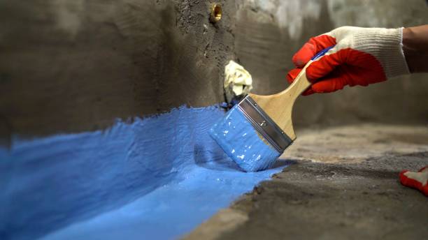 Large-scale Exterior Waterproofing work completed in Sidney, MI by SJ Waterproofing Pros